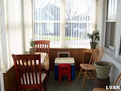 529 Jacobsburg Road Nazareth, PA 18064 - Photo 9 of 9 a view of a dining room with furniture window and outside view