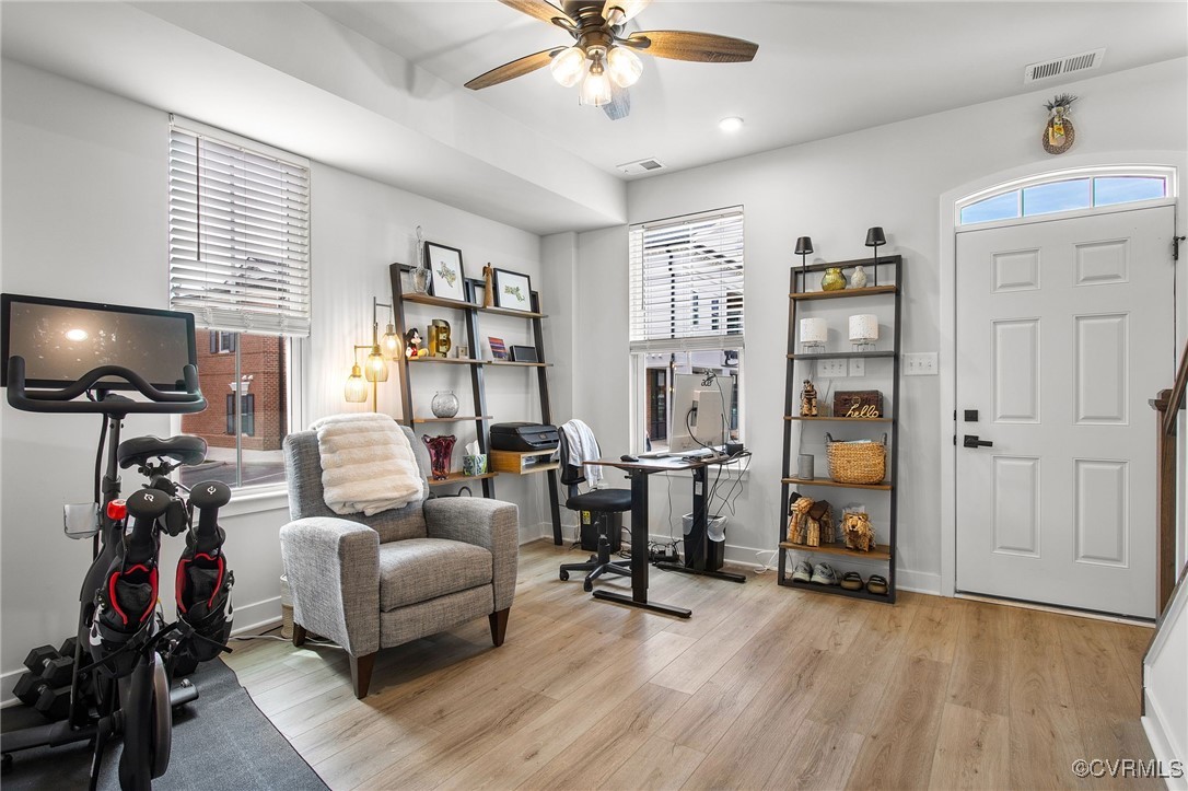 1321 Ewing Pk Loop Midlothian, VA 23113 - Photo 7 of 30 a living room with furniture and a flat screen tv