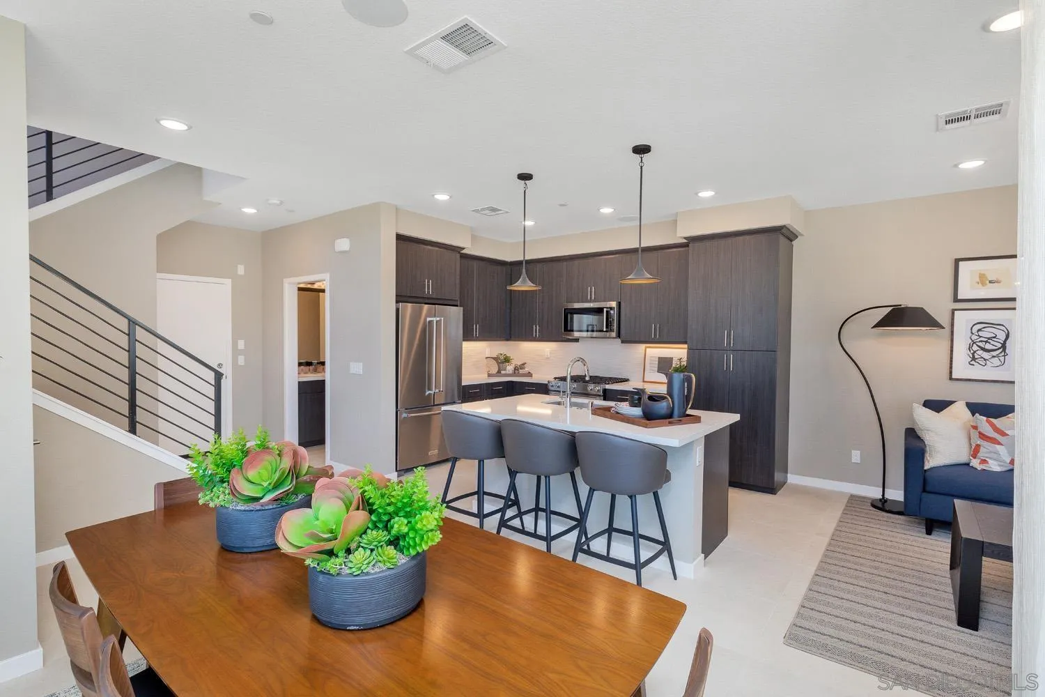 13075 Olympus Circle, Unit 1 Poway, CA 92064 - Photo 4 of 16 a view of a dining room with furniture window and wooden floor