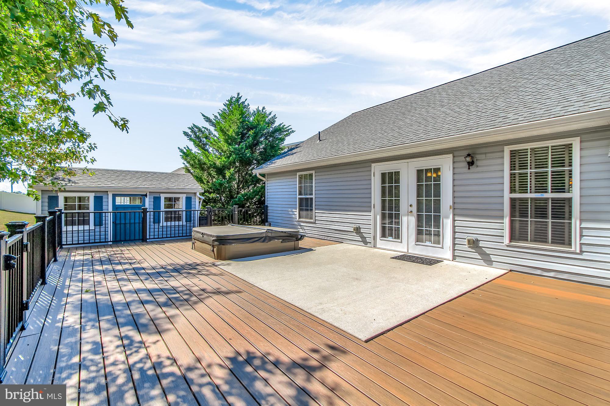 1170 Saddleback Road York, PA 17408 - Photo 22 of 31 Composite Deck w/ Hot Tub & Run-In Shed