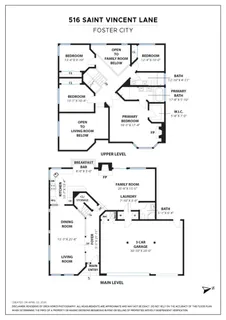$2,988,000 | 516 St Vincent Lane, Foster City, CA 94404