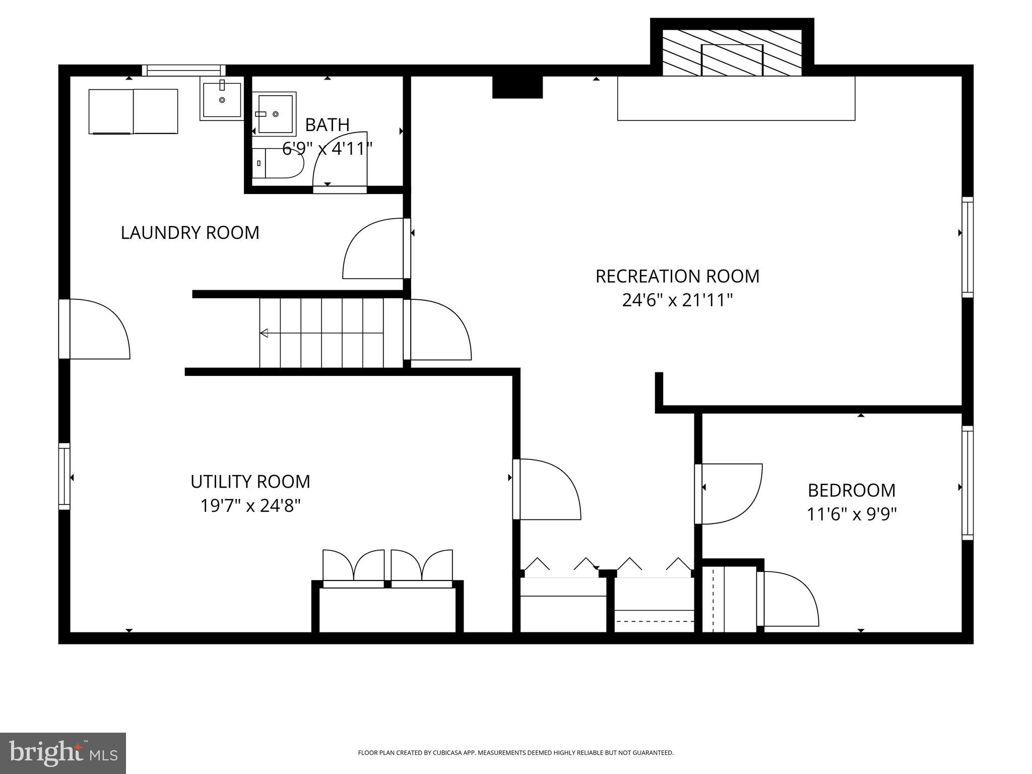 9403 Avenel Road Silver Spring, MD 20903 - Photo 39 of 39 Lower level floor plan