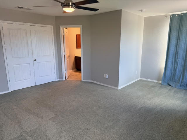 329 Los Cobos Lane Georgetown, TX 78626 - Photo 21 of 40 a view of an empty room and a ceiling fan