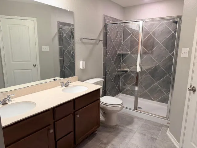 a view of a room with rack on the wall