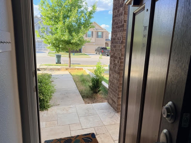 329 Los Cobos Lane Georgetown, TX 78626 - Photo 6 of 40 a view of a porch