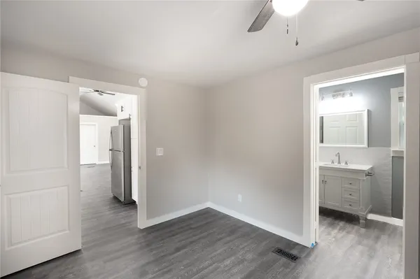 wooden floor in an empty room