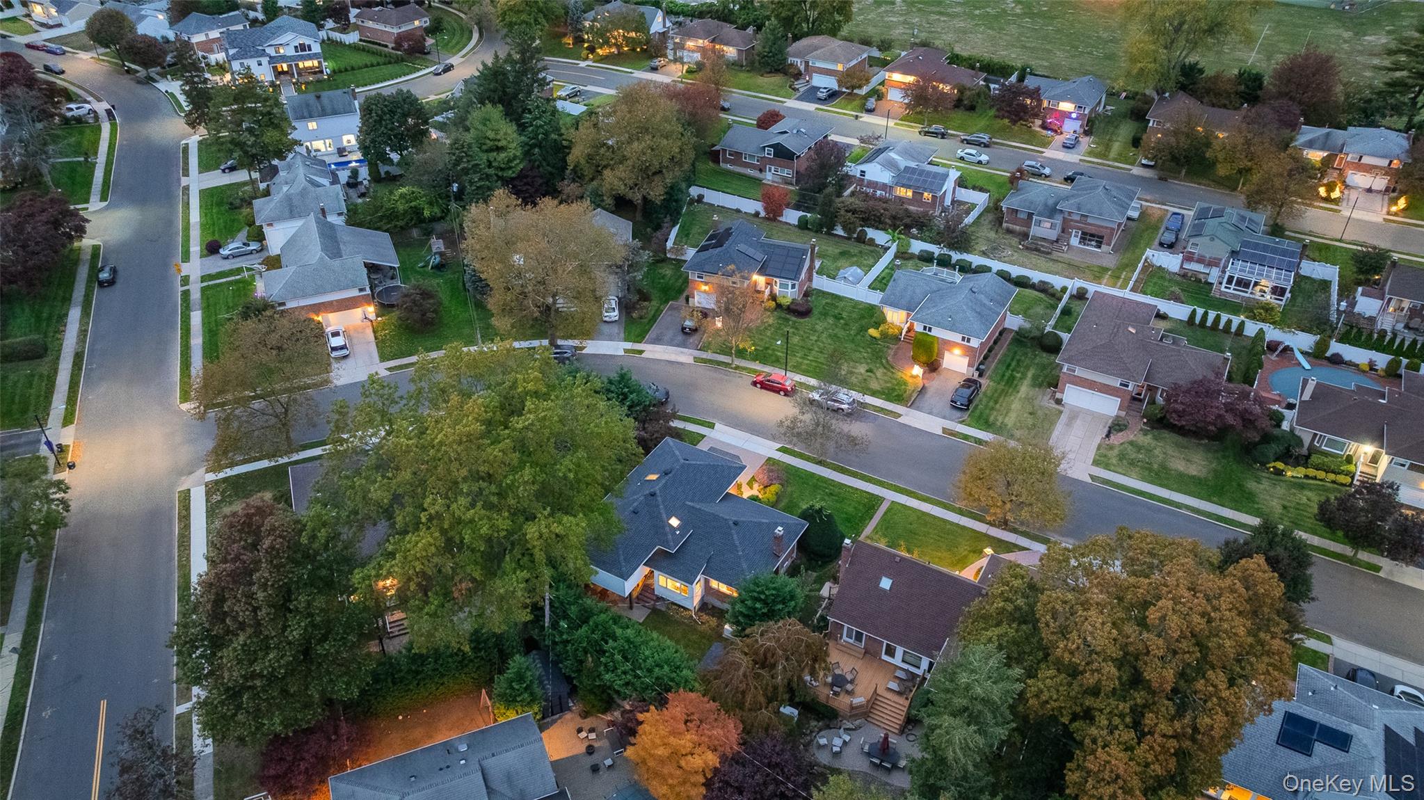 7 Judith Street Plainview, NY 11803 - Photo 40 of 45 Aerial view of property's location with nearby suburban area
