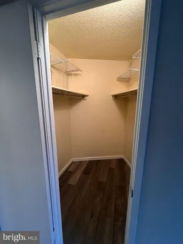 a view of walk in closet