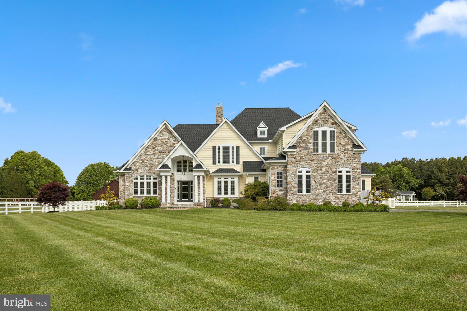 313 Wye Road Queenstown, MD 21658 - Photo 92 of 132 Elegant stone-clad home on lush green grounds.