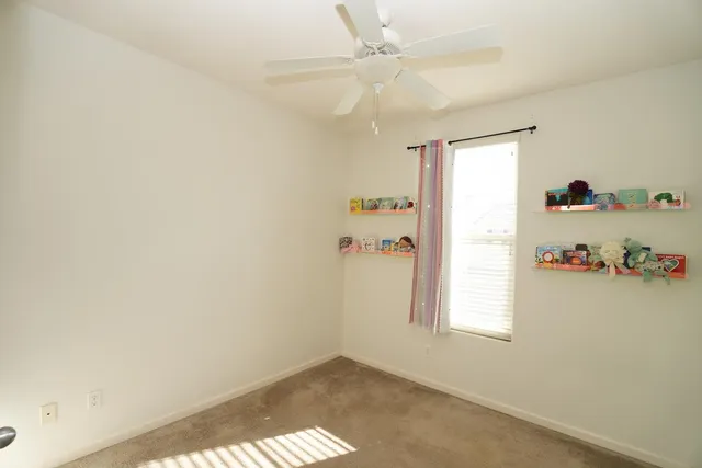 a view of hallway with window
