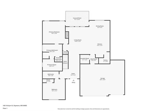 $742,700 | 1401 Kintyre Court, Raymore, MO 64083