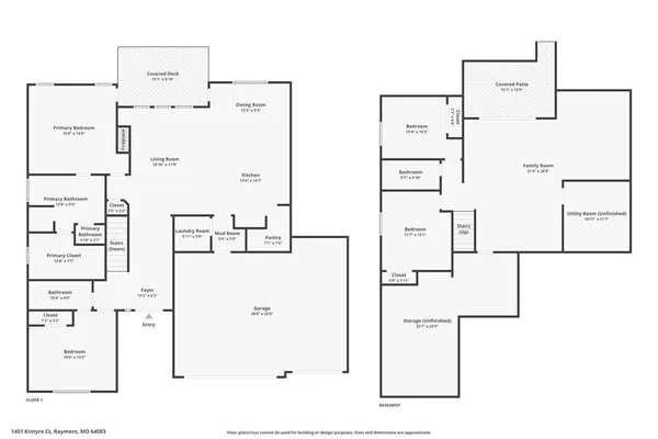 $742,700 | 1401 Kintyre Court, Raymore, MO 64083