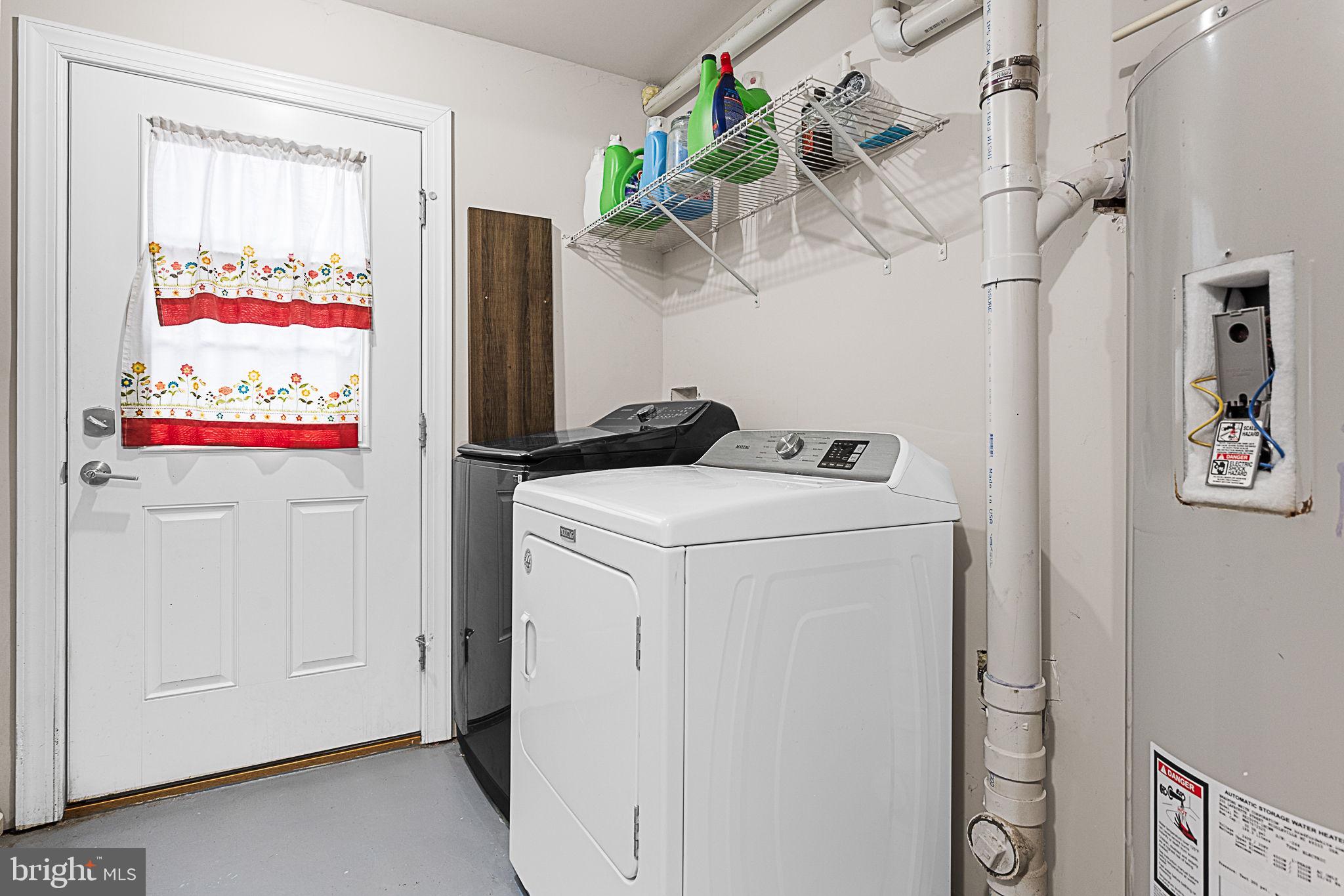 4635 Pendall Drive Fort Washington, MD 20744 - Photo 28 of 34 Laundry Room with basement exit
