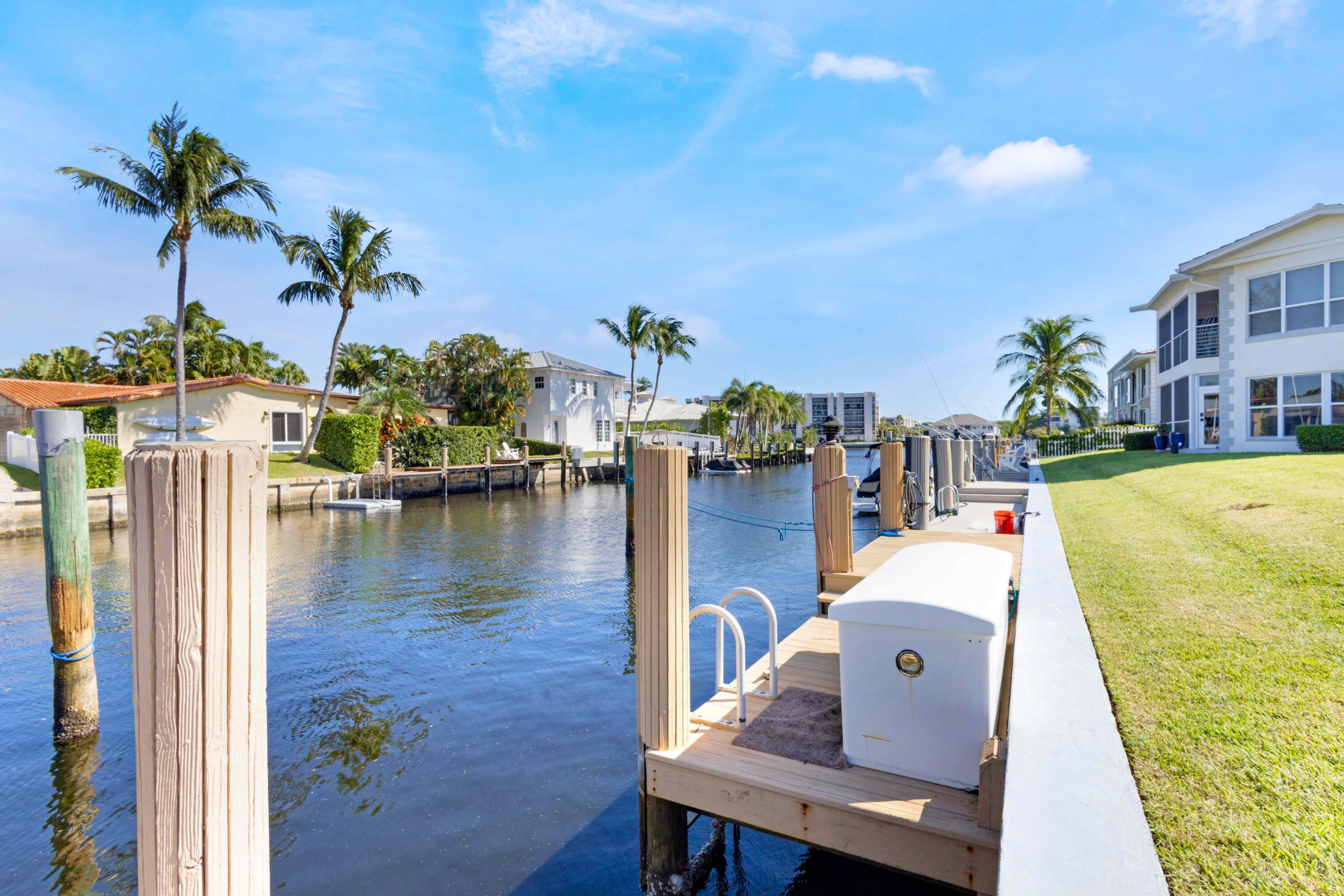 701 Harbour Drive, Unit 2140 Boca Raton, FL 33431 - Photo 27 of 35 a view of a swimming pool with a lounge chairs