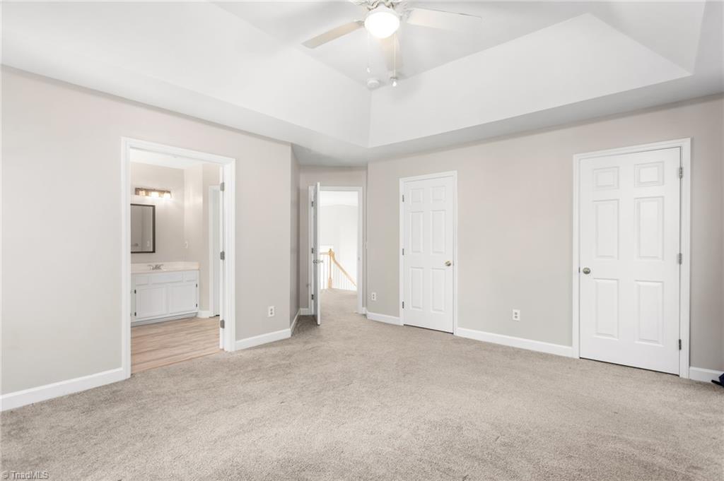 3522 Hunting Ridge Drive High Point, NC 27265 - Photo 18 of 38 Primary Bedroom with 2 Closets