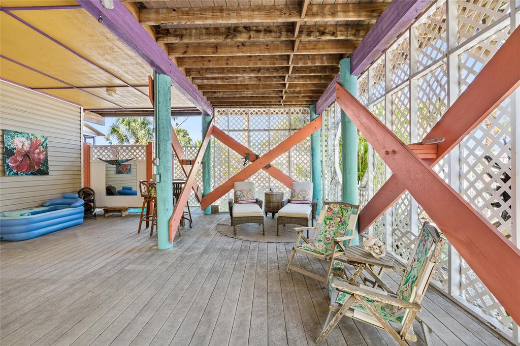 8550 Little Gasparilla Placida, FL 33946 - Photo 45 of 62 a view of outdoor space with seating space