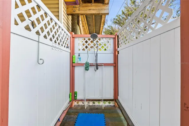 a view of a swimming pool