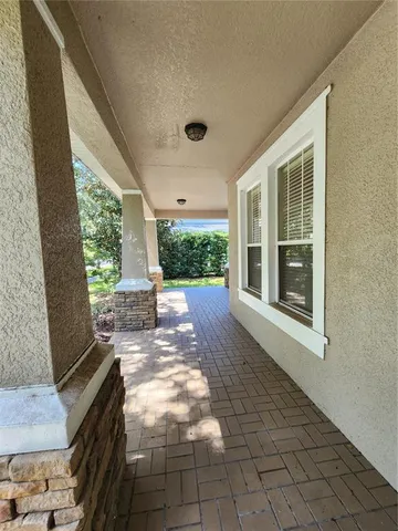 a view of an entryway of the house