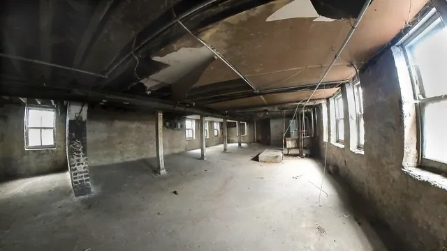 a view of empty room