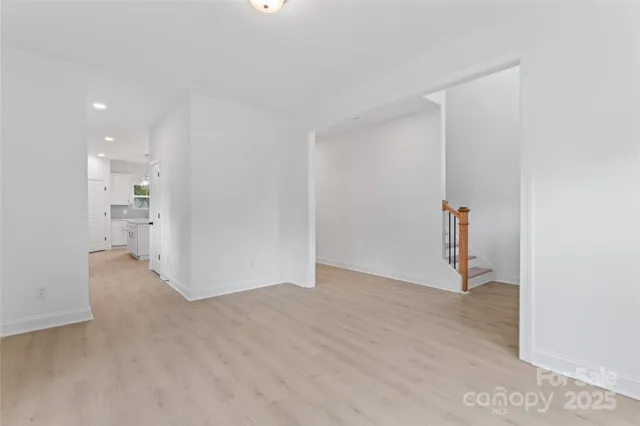 a view of empty room