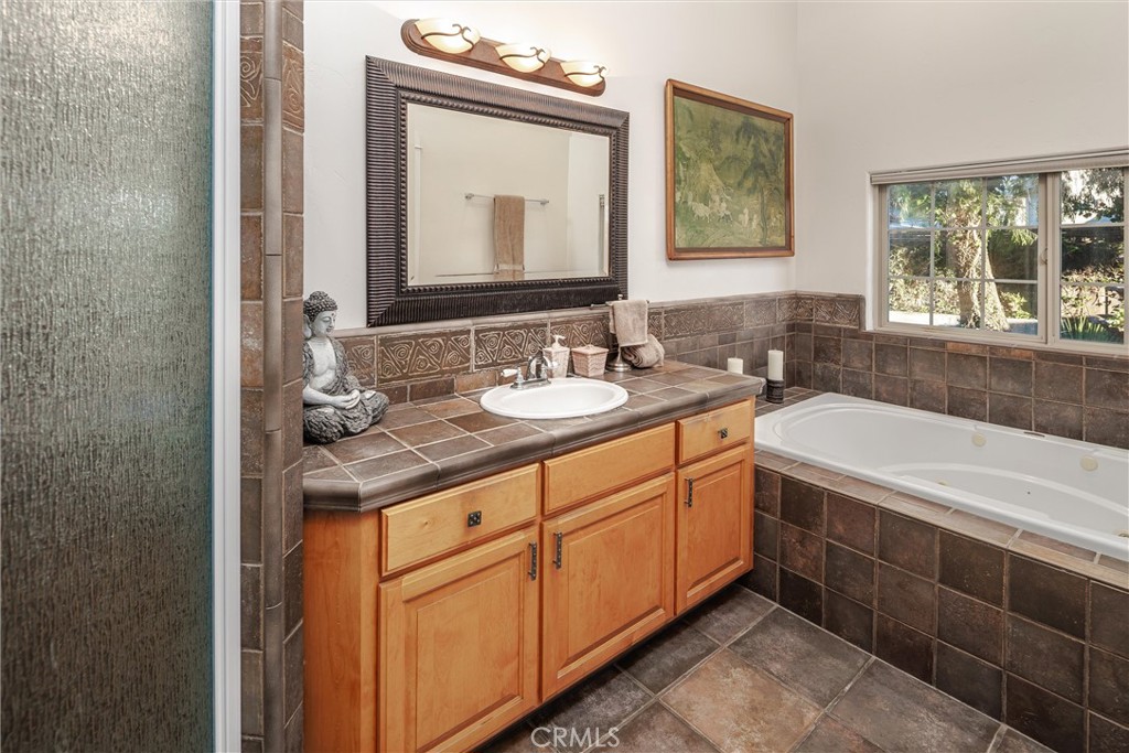 50 South 3rd Street Cayucos, CA 93430 - Photo 21 of 37 Master Bath with separate shower and jetted tub and lots of light