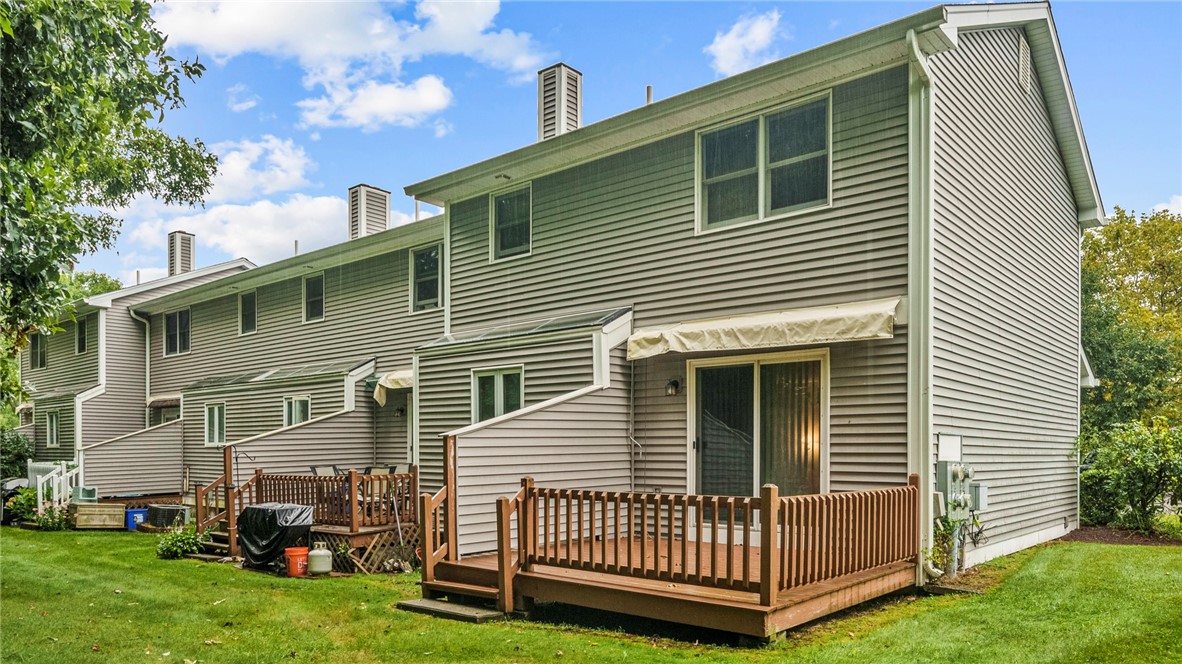 447 Stafford Road, Unit C1 Tiverton, RI 02878 - Photo 4 of 33 Rear Deck