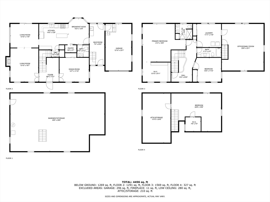 25 Leverett Street Gloucester, MA 01930 - Photo 41 of 41 a picture of floor plan