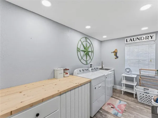 a room with furniture and wooden floor