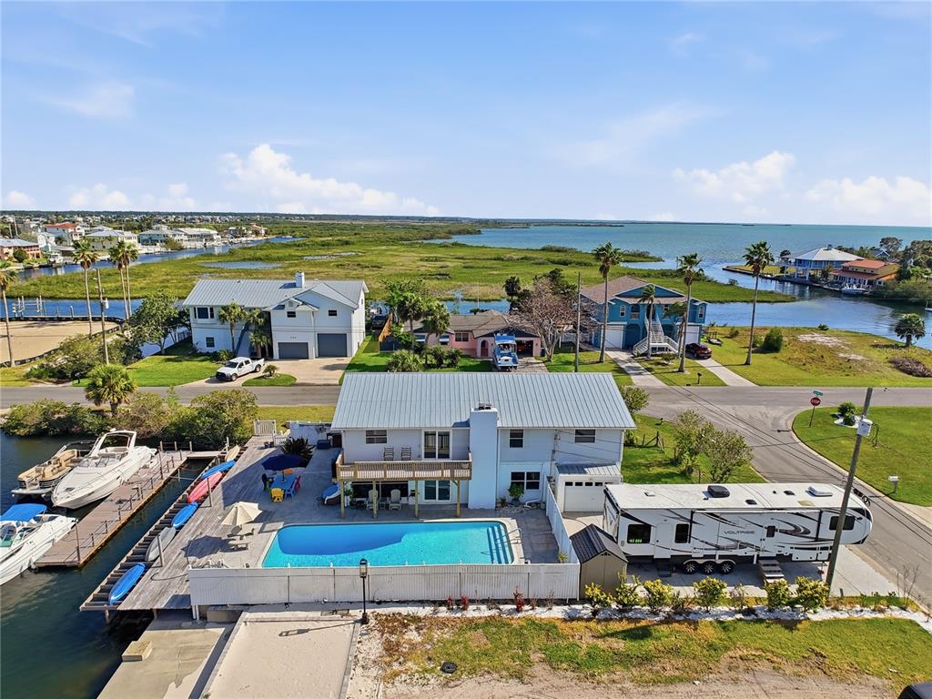 3173 Gulfview Drive Hernando Beach, FL 34607 - Photo 7 of 75 a view of a city with an ocean