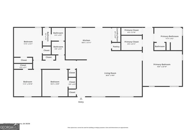 $399,999 | 392 Highway 74, Molena, GA 30258