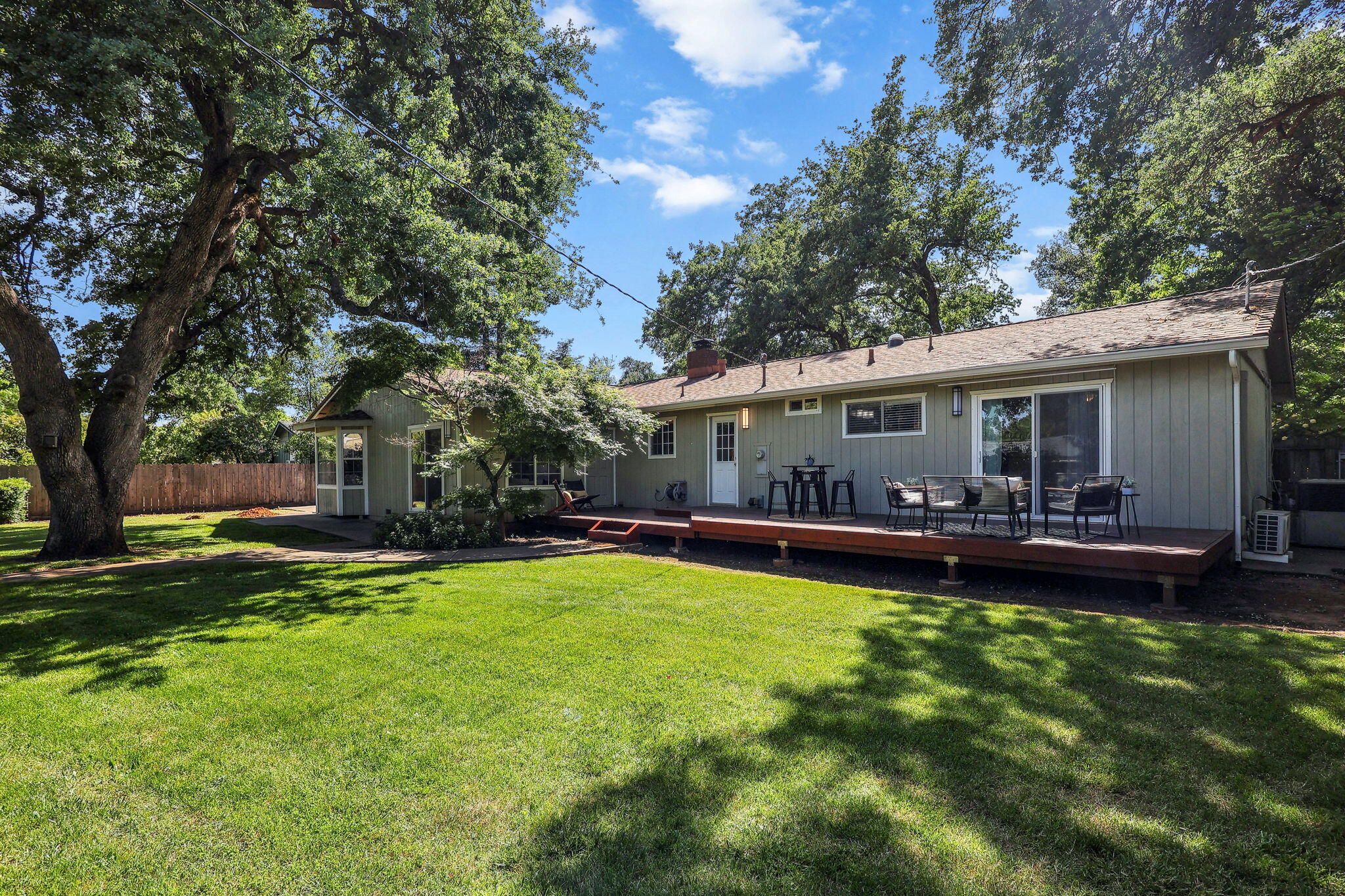 7057 Riata Drive Redding, CA 96002 - Photo 78 of 98 Huge Shady Backyard & Deck