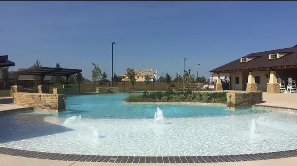 a view of a house with entertaining space