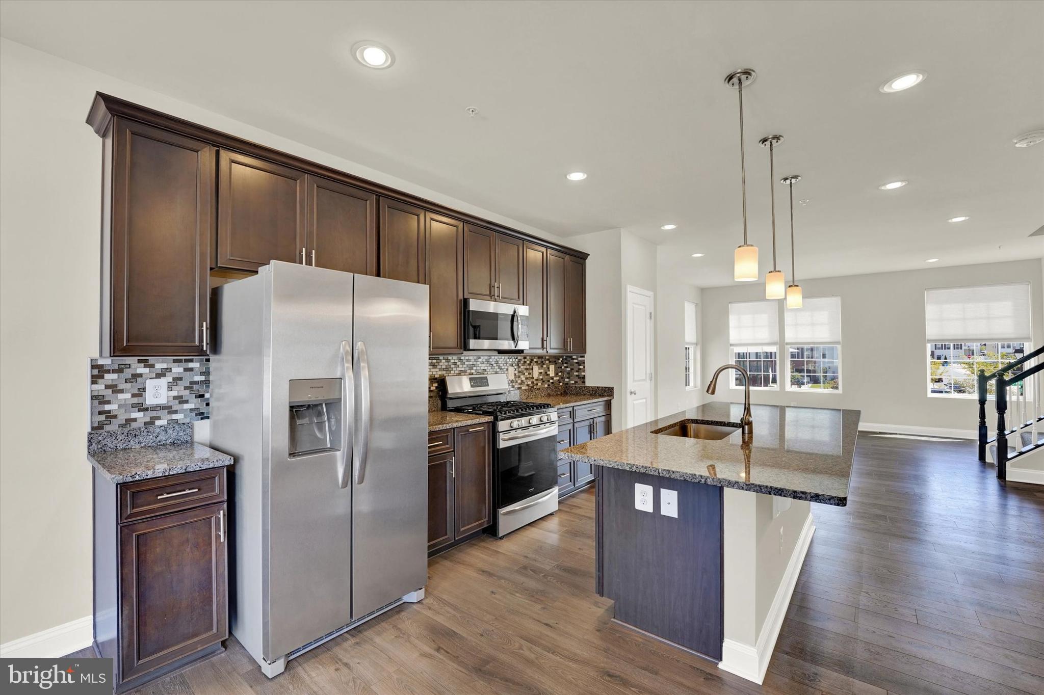 1323 Spindrift Road Aberdeen, MD 21001 - Photo 4 of 53 Gorgeous Gourmet Kitchen With New SS Refrigerator