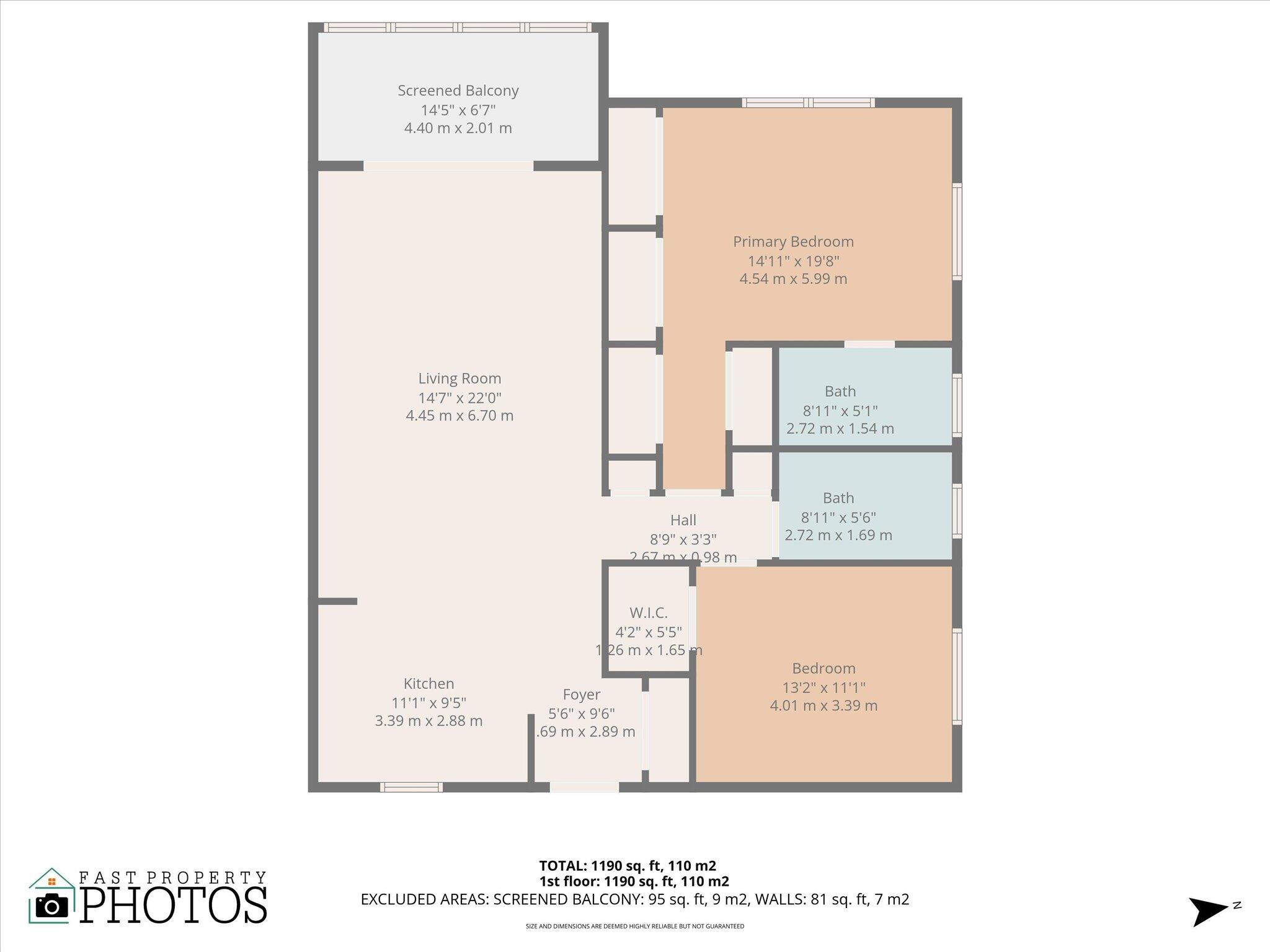321 Southeast 3rd Street, Unit 208 Dania Beach, FL 33004 - Photo 55 of 55 01-Floor Plan
