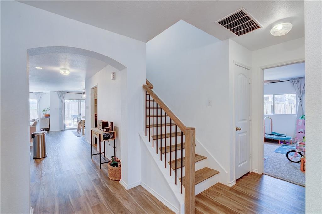 6233 Skysail Road Fort Worth, TX 76179 - Photo 10 of 30 a view of entryway and hall with wooden floor