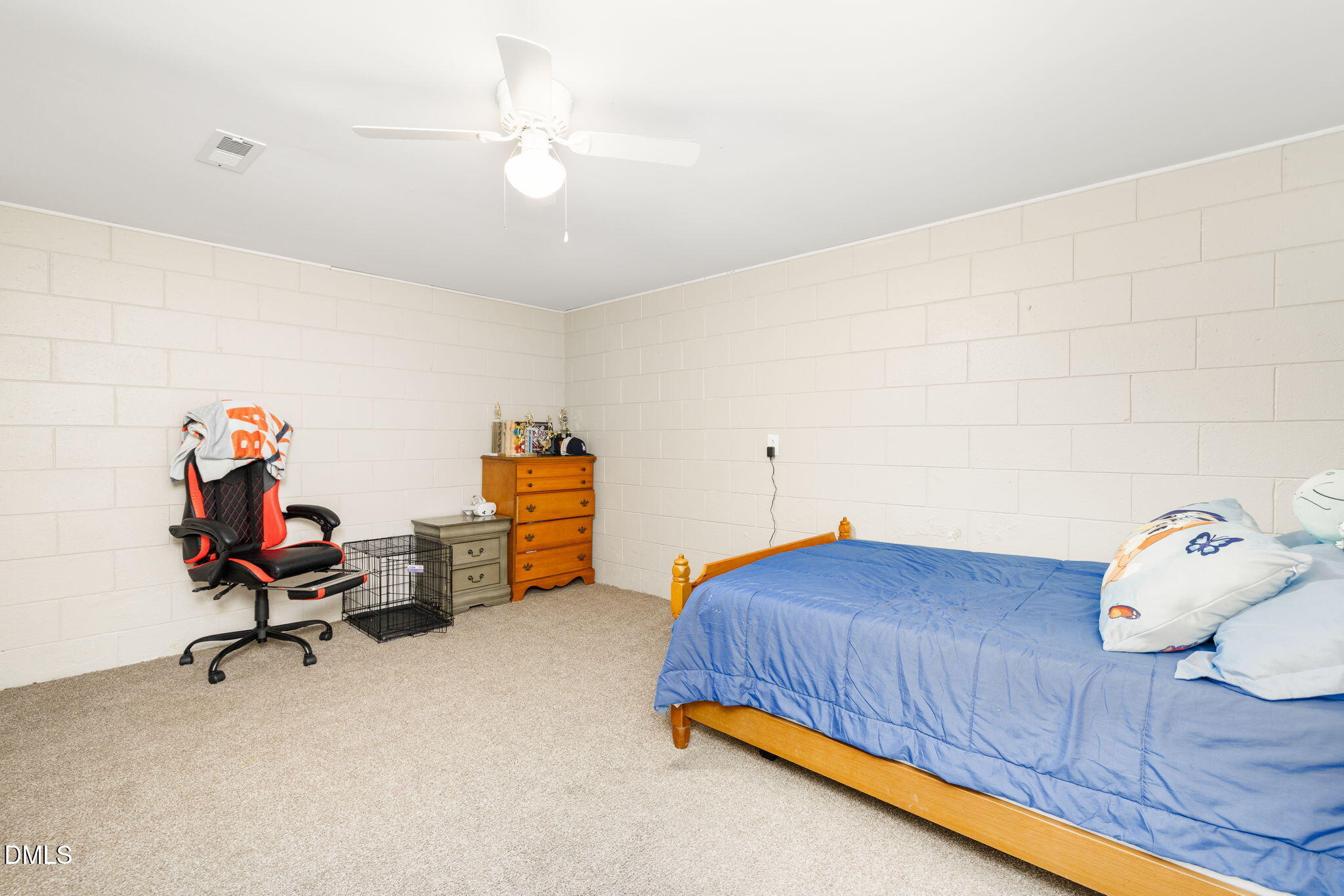 2732 Nutbush Road Henderson, NC 27537 - Photo 22 of 37 Room 2 with closet in basement