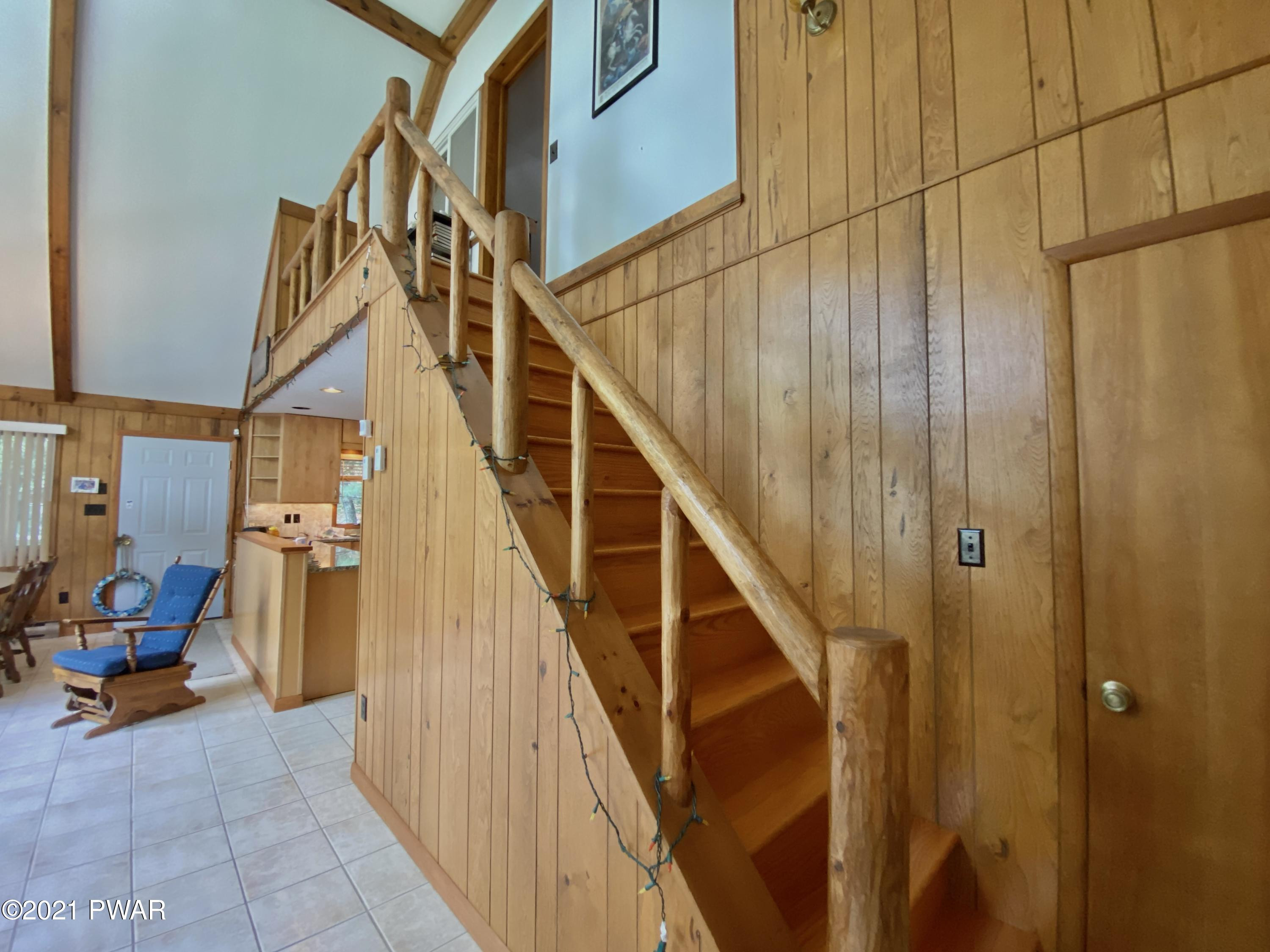 109 Lake Shore Road Tafton, PA 18464 - Photo 8 of 39 Stairway Upstairs