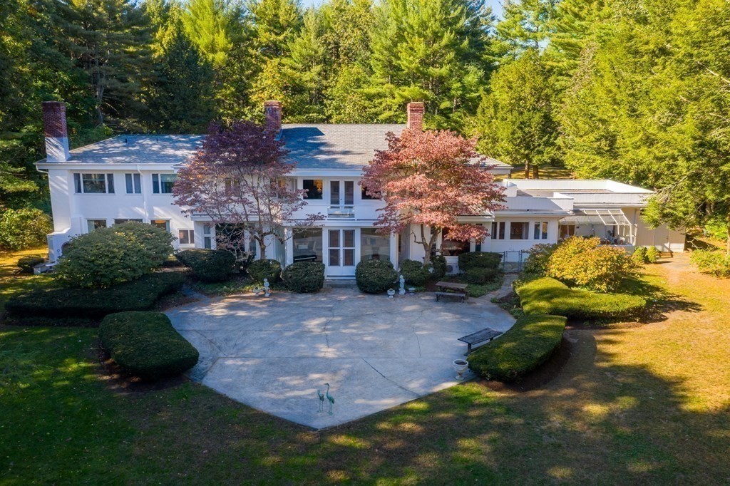 7 Turtle Lane Dover, MA 02030 - Photo 31 of 34 a view of a house with a yard