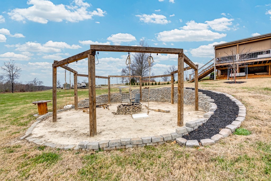 1083 Fanchers Mill Road Sparta, TN 38583 - Photo 47 of 67 a view of a swimming pool with an outdoor seating