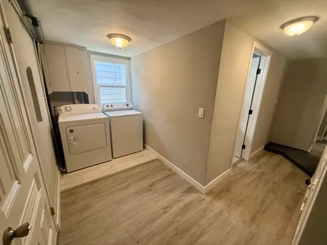 a view of utility room with washer and dryer