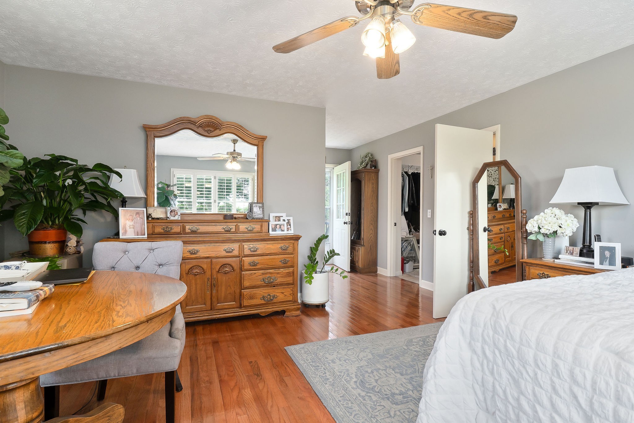 1051 Herman Lance Road Morrison, TN 37357 - Photo 17 of 57 a bedroom with a bed and wooden floor