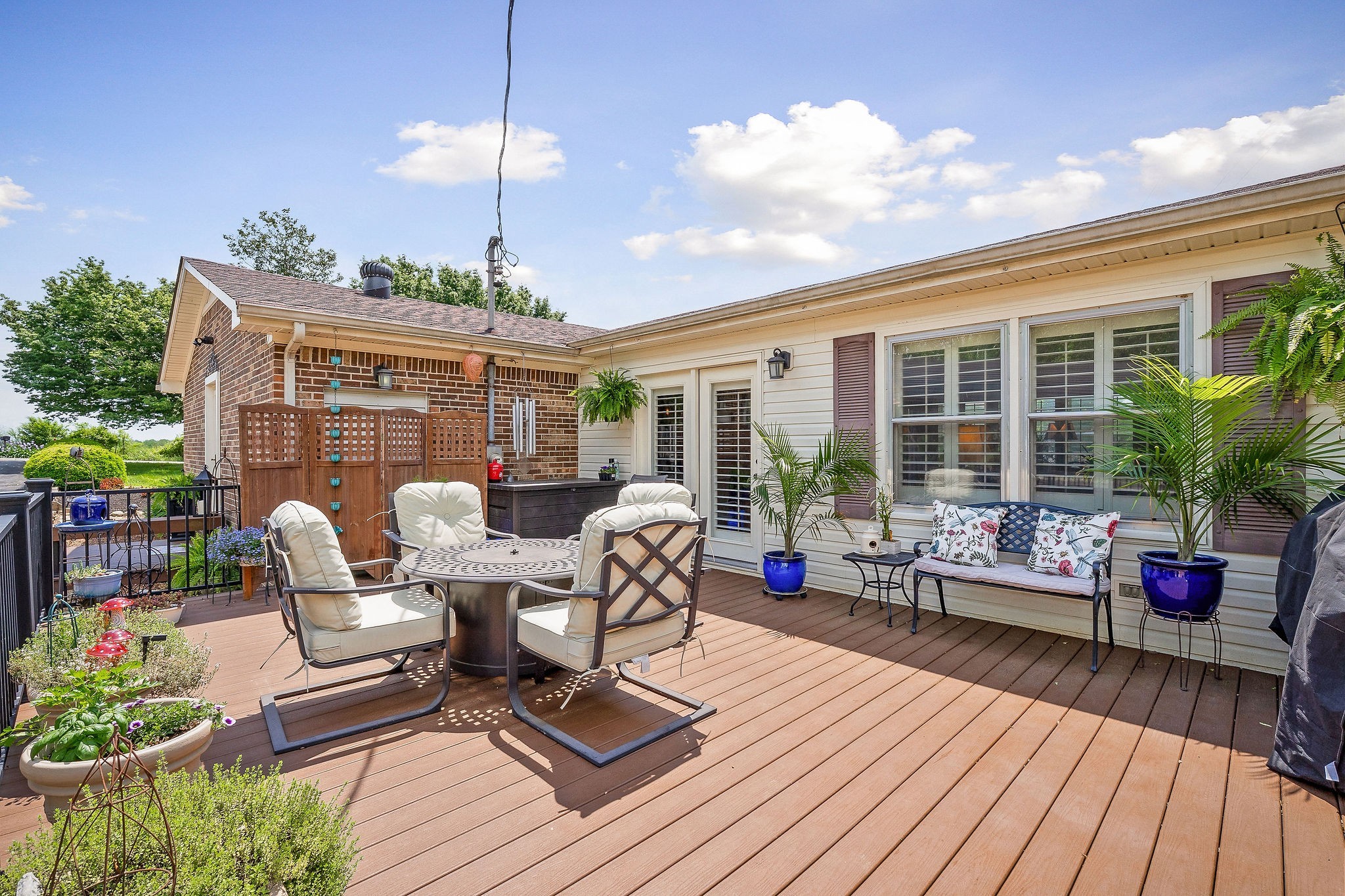 1051 Herman Lance Road Morrison, TN 37357 - Photo 30 of 57 a view of a patio with furniture