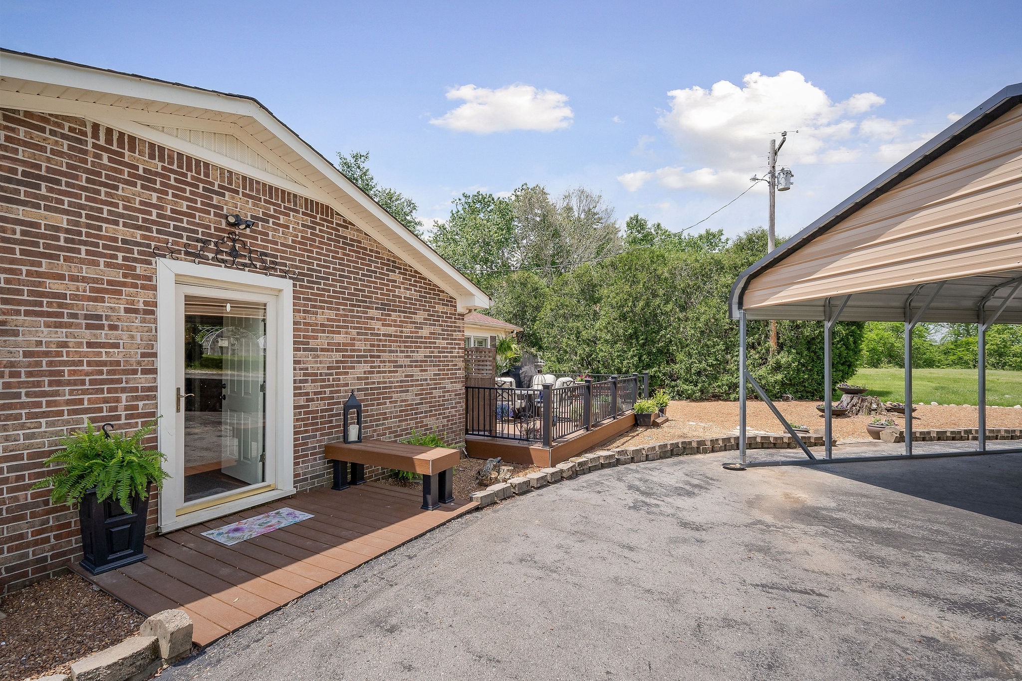 1051 Herman Lance Road Morrison, TN 37357 - Photo 34 of 57 a view of a backyard with sitting area