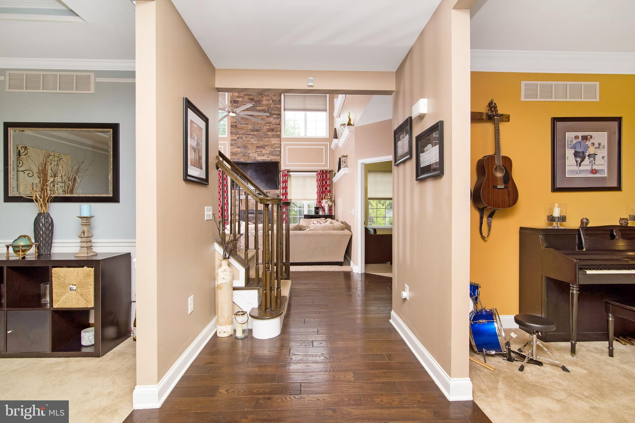 504 Windsor Road Mullica Hill, NJ 08062 - Photo 3 of 48 Love the tray Ceiling & Hand Scraped Hardwood Flr