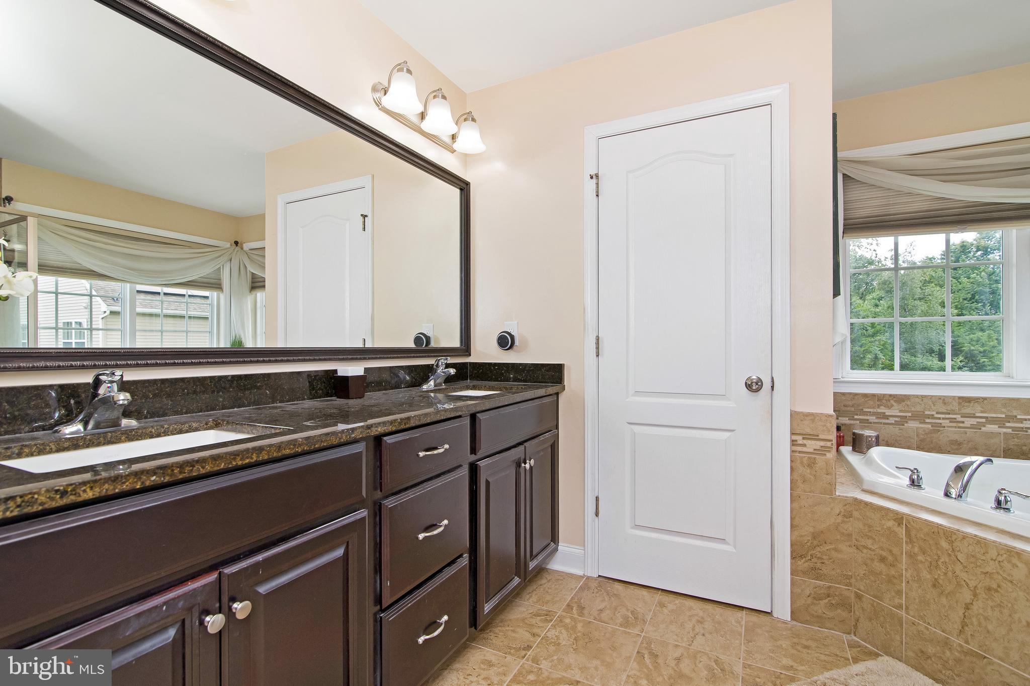 504 Windsor Road Mullica Hill, NJ 08062 - Photo 28 of 48 Expresso Cabinetry w/ GRANITE & double bowl sinks