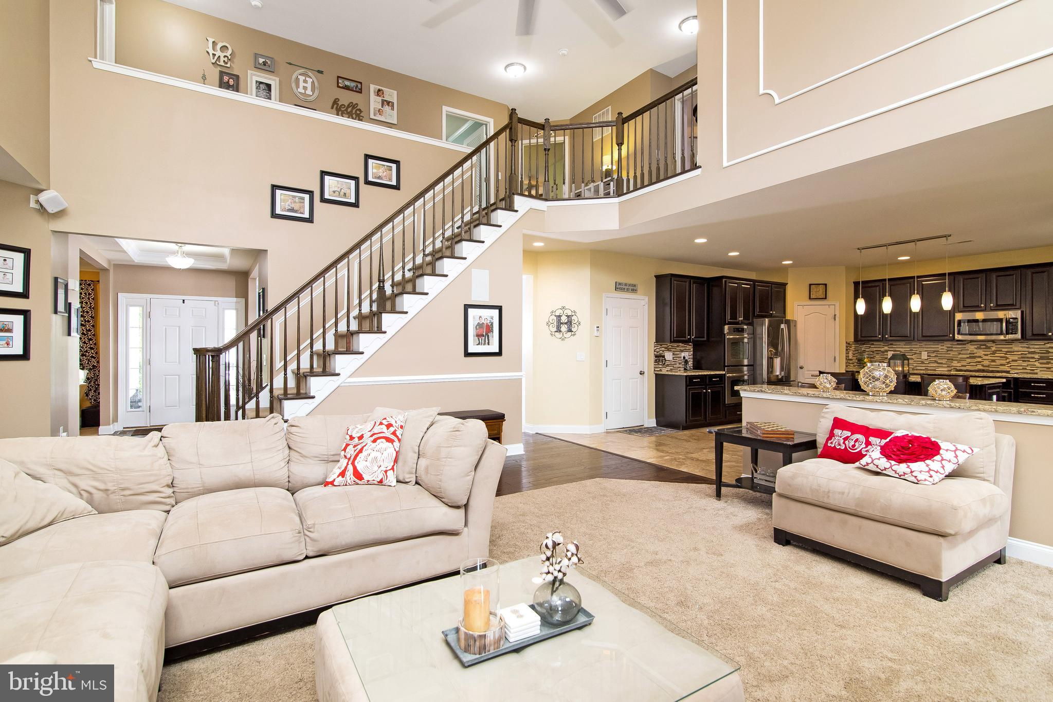 504 Windsor Road Mullica Hill, NJ 08062 - Photo 4 of 48 Stairs case and balcony above over look Family Rm