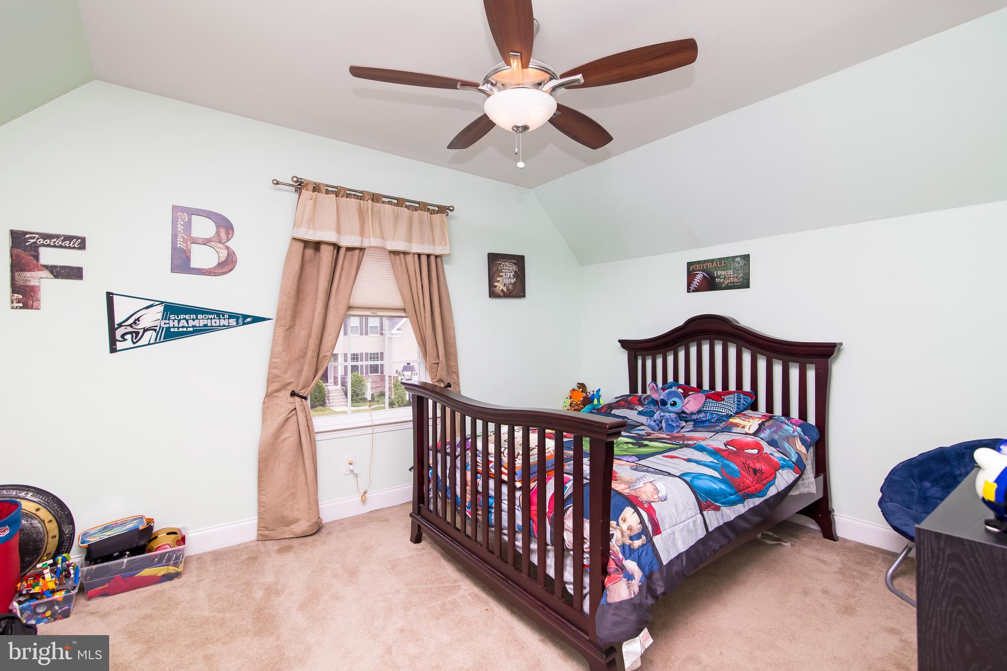 504 Windsor Road Mullica Hill, NJ 08062 - Photo 36 of 48 Bedroom with Ceiling Fan