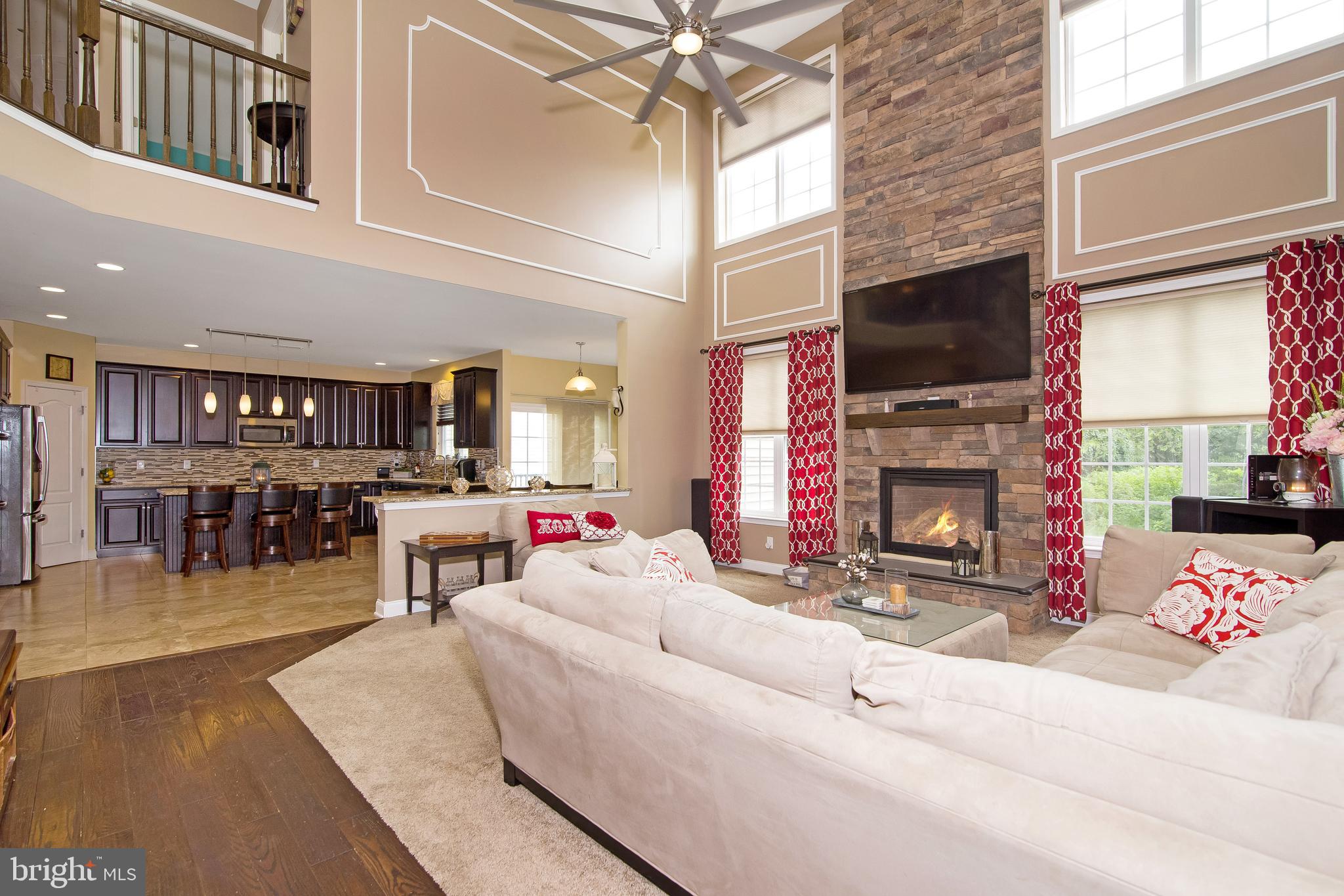 504 Windsor Road Mullica Hill, NJ 08062 - Photo 6 of 48 8 Blade10' Ceiling fan Upper Shades/Remote Control