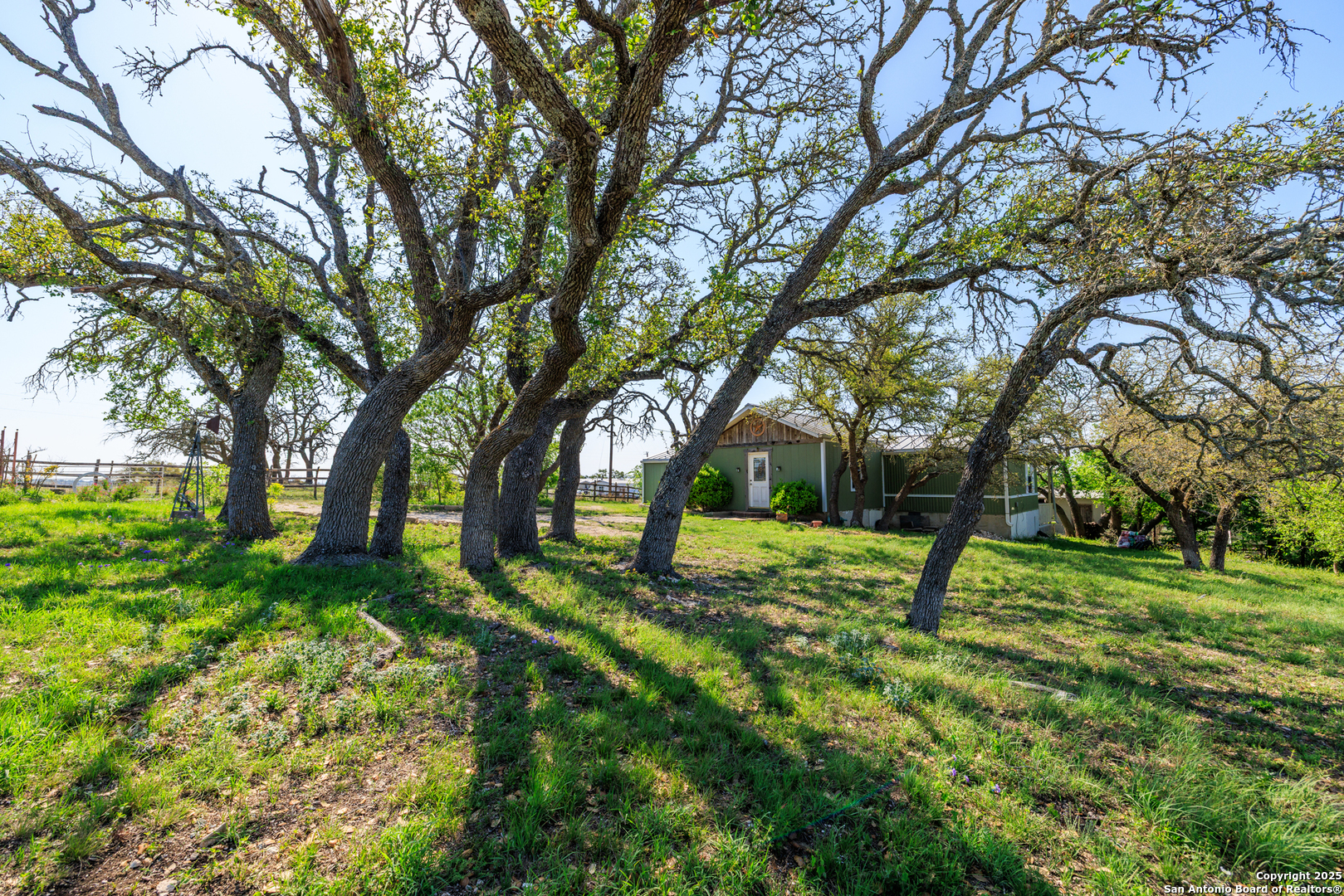 453 Reeves Lane Harper, TX 78631 - Photo 3 of 31 a view of a backyard with tree s