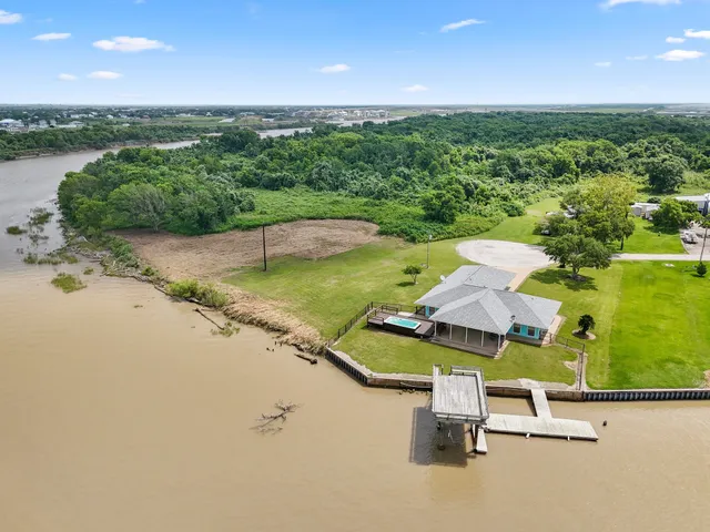 an ocean view with beach